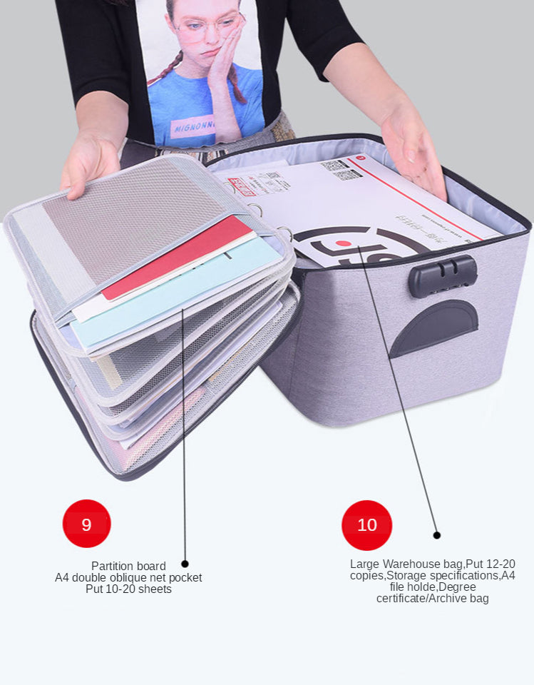 Document Organizer A4 Folder