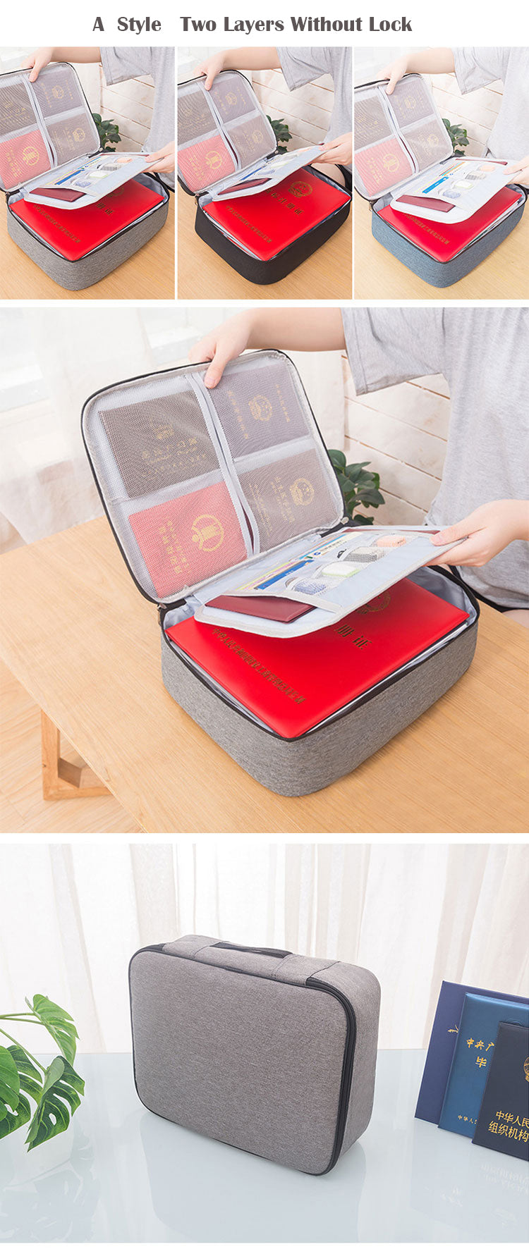 Document Organizer A4 Folder