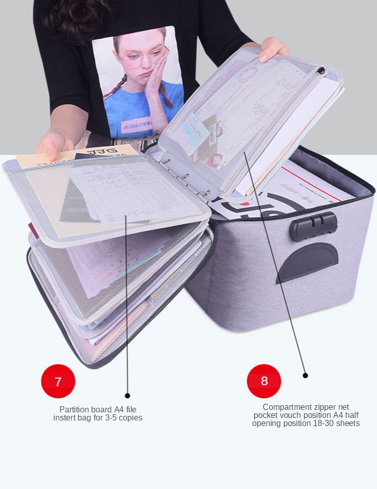 Document Organizer A4 Folder