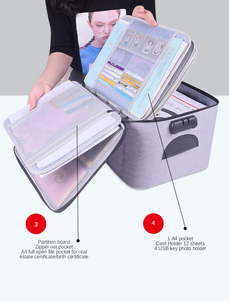 Document Organizer A4 Folder