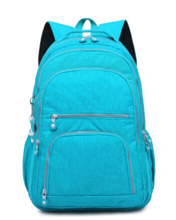 Nylon Waterproof Laptop Backpack / 13 colors