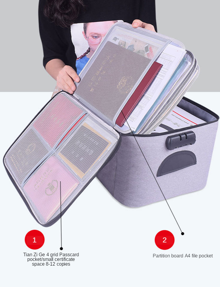Document Organizer A4 Folder