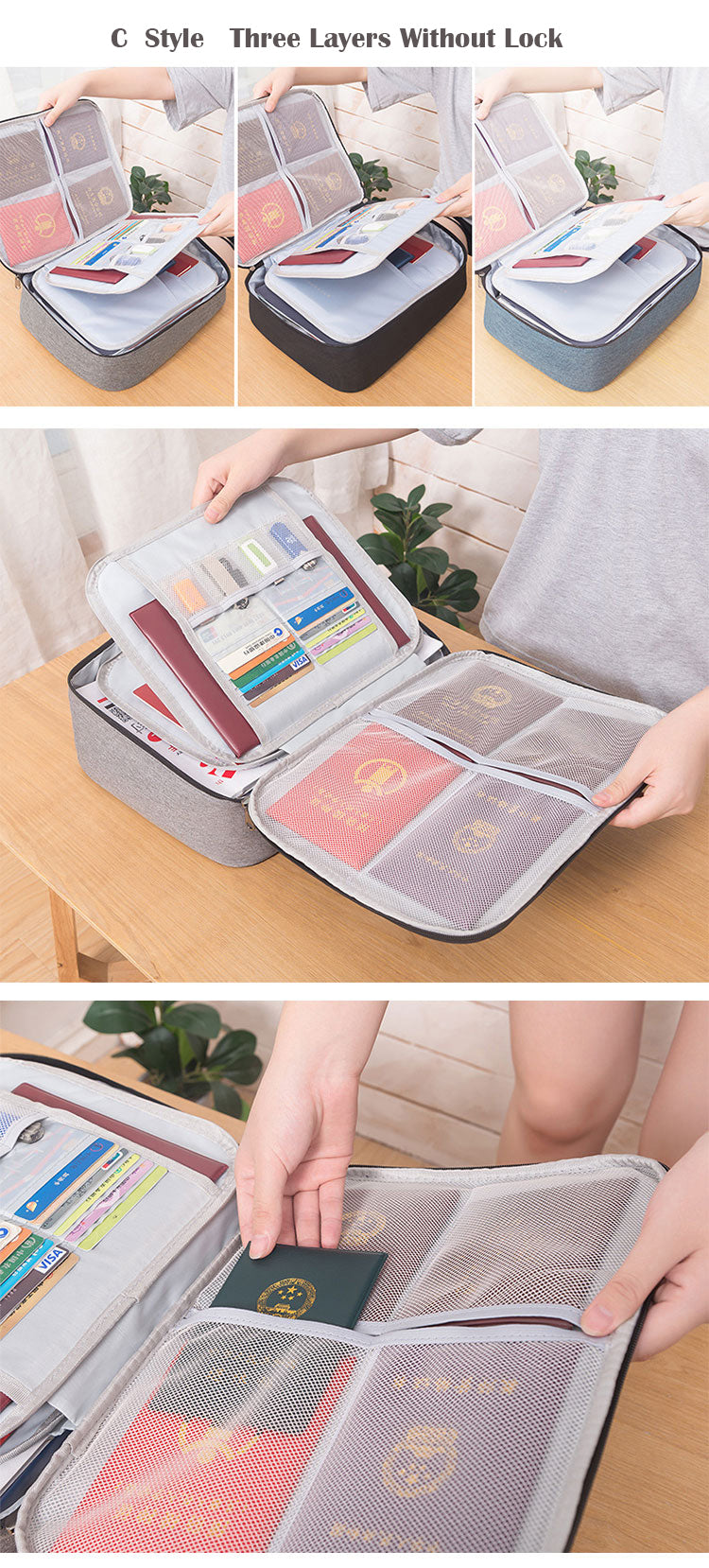 Document Organizer A4 Folder