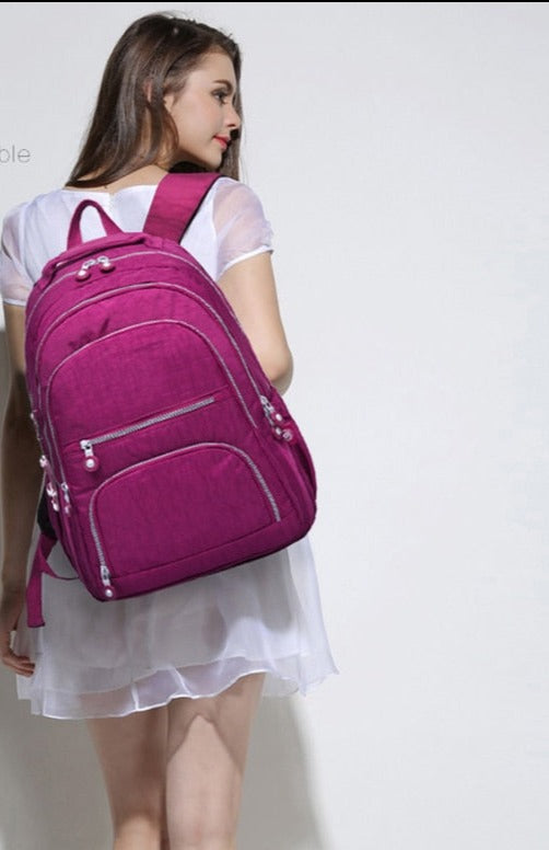Nylon Laptop Backpack / 13 colors