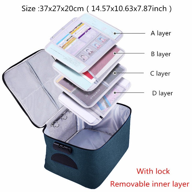 Document Organizer A4 Folder