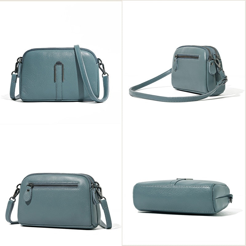Leather Handbag / 5 colors
